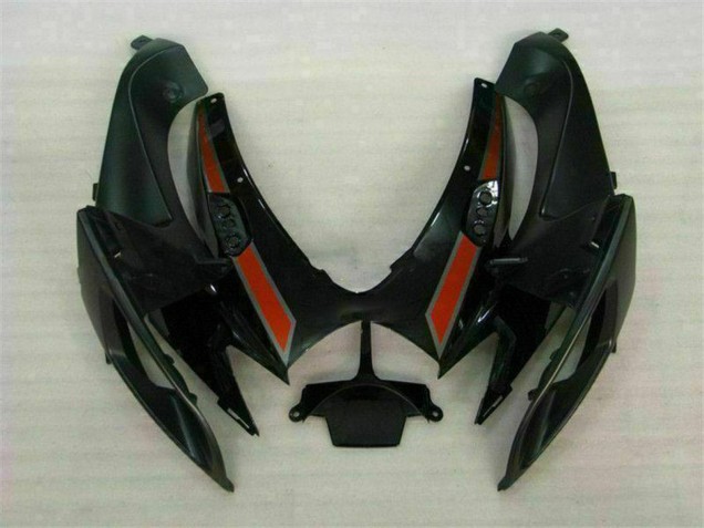 Lojas Carenagens Moto Suzuki GSXR 600/750 2006-2007 - Preto Brilhante Vermelho