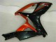 Lojas Carenagens Moto Suzuki GSXR 600/750 2006-2007 - Preto Brilhante Vermelho
