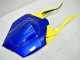 Lojas Carenagens Moto Suzuki GSXR 600/750 2008-2010 - Azul Amarelo Tubarão