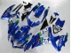 Lojas Carenagens Moto Suzuki GSXR 600/750 2008-2010 - Azul Branco Verde Preto
