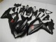 Lojas Carenagens Moto Suzuki GSXR 600/750 2008-2010 - Preto Fosco Vermelho