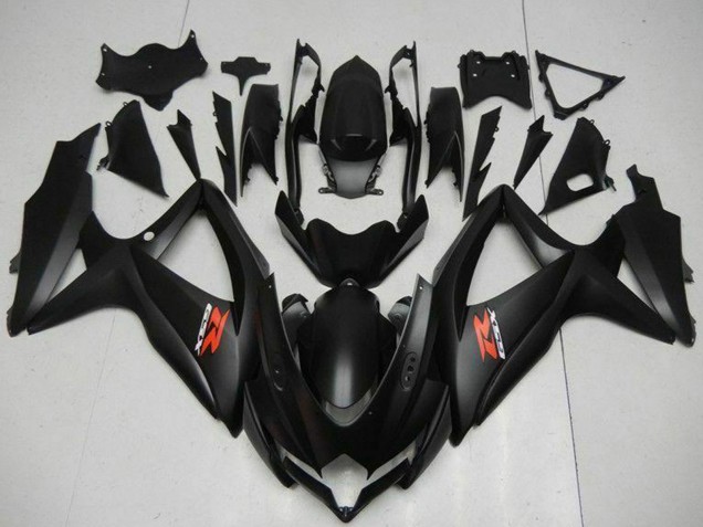 Lojas Carenagens Moto Suzuki GSXR 600/750 2008-2010 - Preto Fosco Vermelho