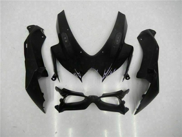 Lojas Carenagens Moto Suzuki GSXR 600/750 2008-2010 - Preto Brilhante Preto Fosco