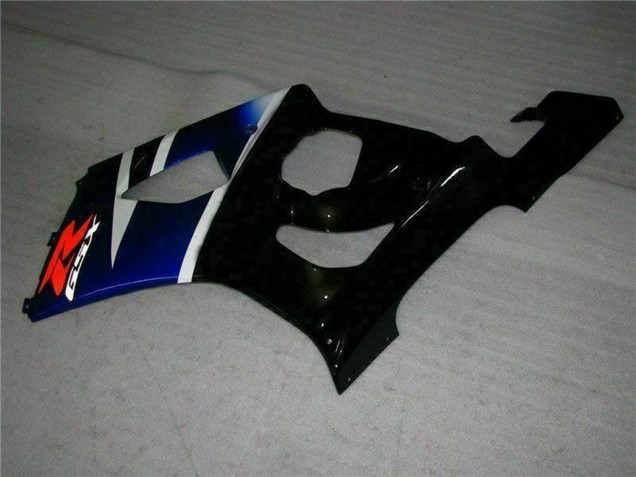 Lojas Kit Carenagens Moto Suzuki GSXR 1000 2003-2004 - Branco Azul Preto Brilhante Vermelho