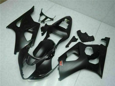 Lojas Carenagens Moto Suzuki GSXR 1000 2003-2004 - Preto Fosco Vermelho