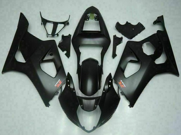 Lojas Carenagens Moto Suzuki GSXR 1000 2003-2004 - Preto Fosco Vermelho