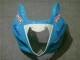 Lojas Carenagens Moto Suzuki GSXR 1000 2003-2004 - Azul Branco Amarelo Rizla