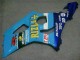 Lojas Carenagens Moto Suzuki GSXR 1000 2003-2004 - Azul Branco Amarelo Rizla