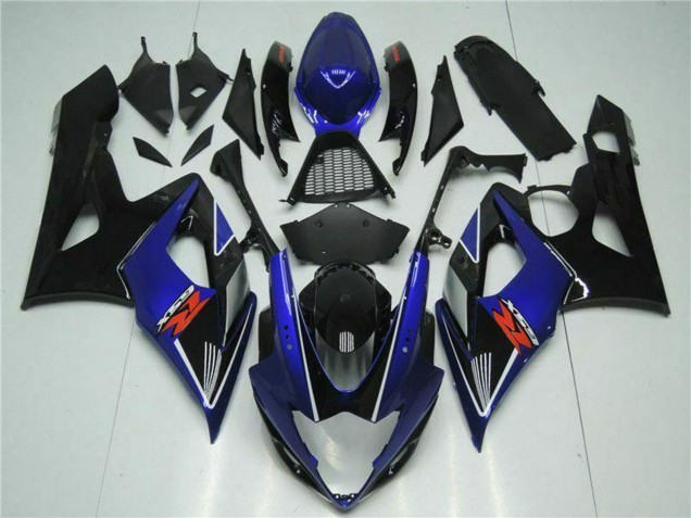 Lojas Carenagens Moto Suzuki GSXR 1000 2005-2006 - Azul Preto