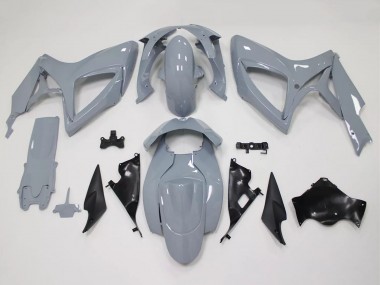 Lojas Kits Carenagem Moto Suzuki GSXR 600 / GSXR 750 2006-2007 - Nardo Cinzento