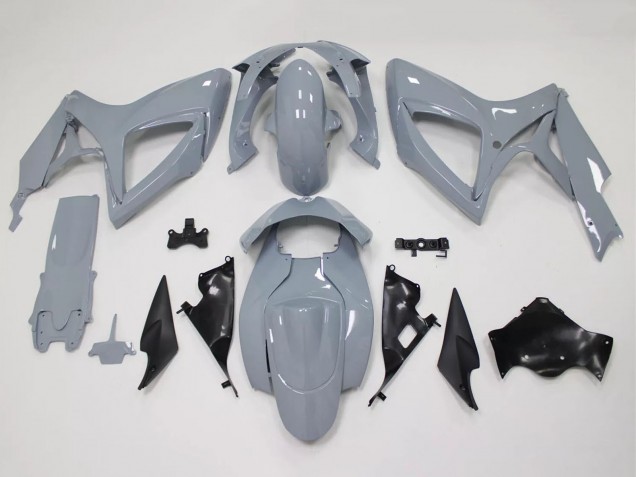 Lojas Kits Carenagem Moto Suzuki GSXR 600 / GSXR 750 2006-2007 - Nardo Cinzento