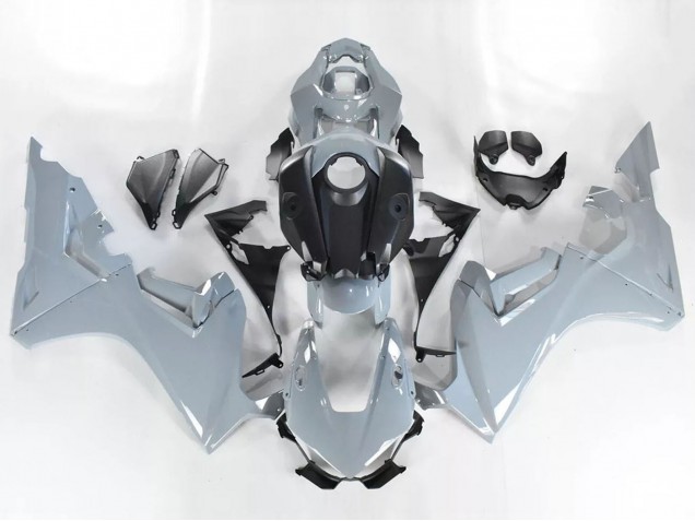 Lojas Carenagens Moto Honda CBR1000RR 2017-2024 - Nardo Cinzento Preto Fosco