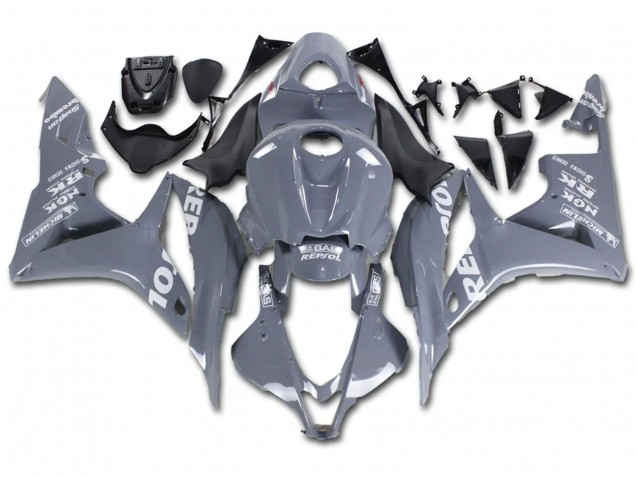 Lojas Carenagens Moto Honda CBR600RR 2007-2008 - Nardo Cinzento Branco Repsol
