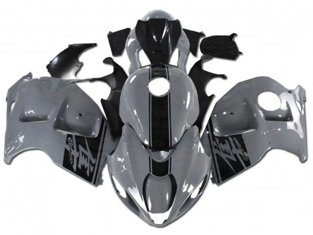Lojas Carenagens Moto Suzuki GSXR 1300 Hayabusa 1996-2007 - Nardo Cinzento Preto