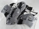 Lojas Carenagens Moto Suzuki GSXR 1300 Hayabusa 1996-2007 - Nardo Cinzento Preto No Decal