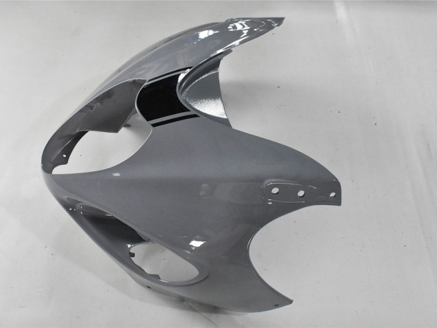 Lojas Carenagens Moto Suzuki GSXR 1300 Hayabusa 1996-2007 - Nardo Cinzento Preto No Decal