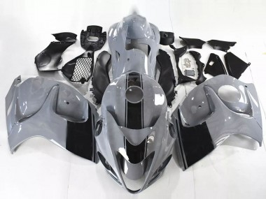 Lojas Carenagens Moto Suzuki GSXR 1300 Hayabusa 2008-2020 - Nardo Cinzento Preto