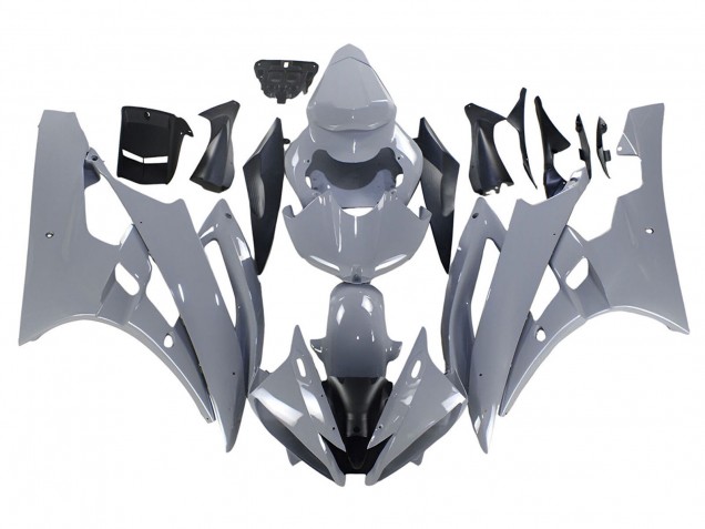 Lojas Carenagens Moto Yamaha YZF 600 R6 2006-2007 - Nardo Cinzento