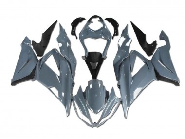 Lojas Carenagens Moto Kawasaki ZX6R 2013-2018 - Nardo Cinzento