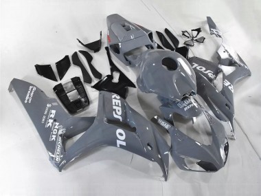 Lojas Carenagens Moto Honda CBR1000RR 2006-2007 - Nardo Cinzento Branco Repsol