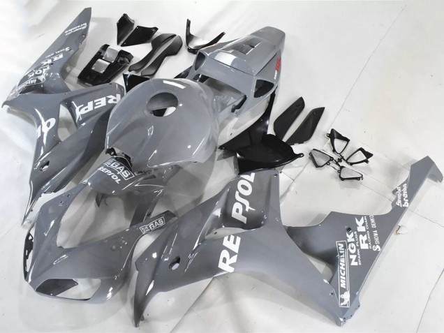 Lojas Carenagens Moto Honda CBR1000RR 2006-2007 - Nardo Cinzento Branco Repsol