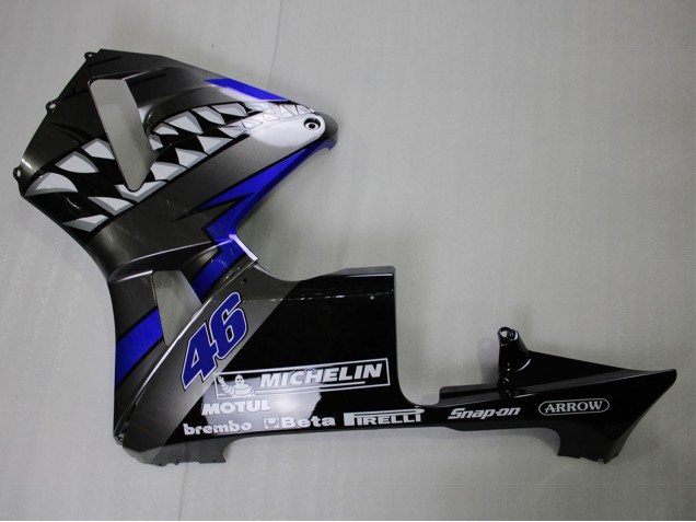Lojas Carenagens Moto Honda CBR600RR 2005-2006 - Nardo Cinzento Tubarão