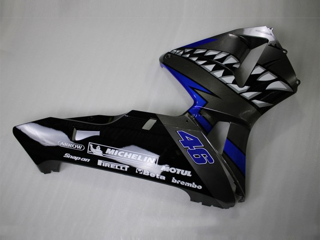 Lojas Carenagens Moto Honda CBR600RR 2005-2006 - Nardo Cinzento Tubarão