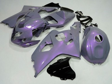 Lojas Carenagens Moto Honda CBR600RR 2007-2008 - Camaleão Cinzento Dazz Roxo Pérola