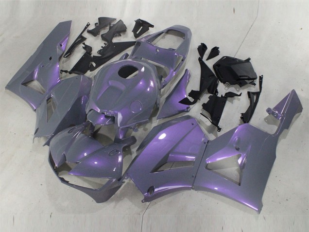 Lojas Carenagens Moto Honda CBR600RR 2013-2023 - Camaleão Cinzento Dazz Roxo Pérola
