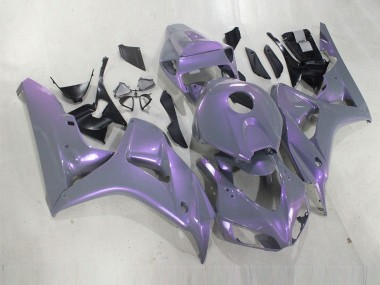 Lojas Carenagens Moto Honda CBR1000RR 2006-2007 - Camaleão Cinzento Dazz Roxo Pérola