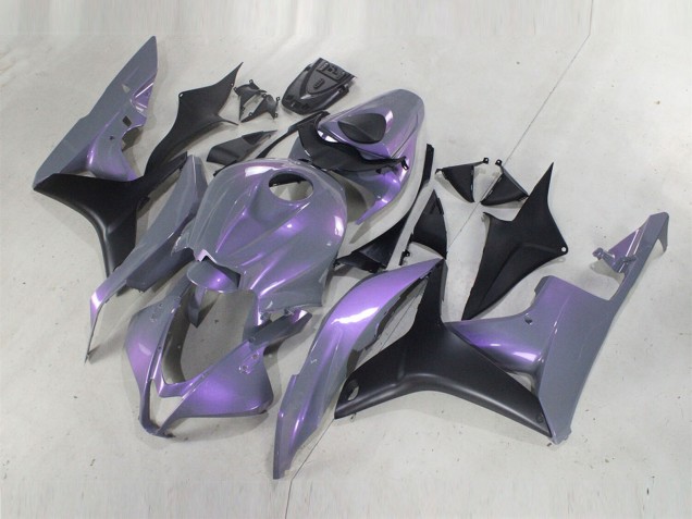 Lojas Carenagens Moto Honda CBR1000RR 2006-2007 - Camaleão Cinzento Dazz Roxo Pérola