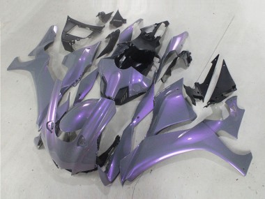 Lojas Carenagens Moto Yamaha YZF R7 2021-2024 - Camaleão Cinzento Dazz Roxo Pérola