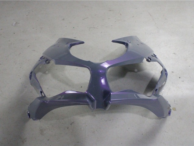 Lojas Carenagens Moto Kawasaki ZX6R 2019-2022 - Camaleão Cinzento Dazz Roxo Pérola