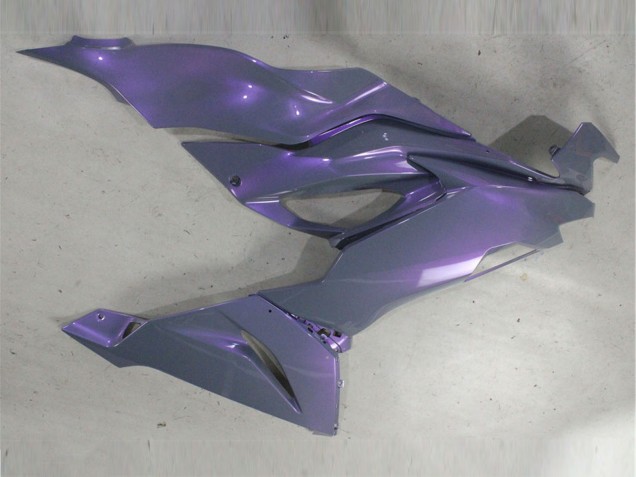 Lojas Carenagens Moto Kawasaki ZX6R 2019-2022 - Camaleão Cinzento Dazz Roxo Pérola