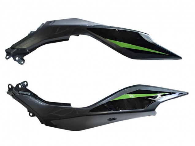 Lojas Carenagens Moto Kawasaki Ninja 500 EX500R 2024-2025 - Cinzento Verde Preto
