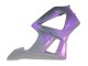 Lojas Carenagens Moto Honda CBR900RR 929 2000-2001 - Camaleão Cinzento Dazz Roxo Pérola