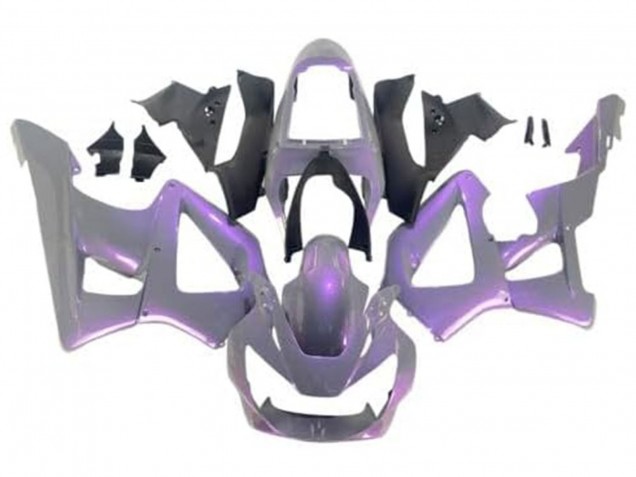 Lojas Carenagens Moto Honda CBR900RR 929 2000-2001 - Camaleão Cinzento Dazz Roxo Pérola