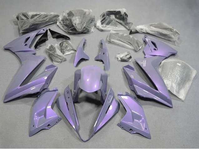Lojas Carenagens Moto Suzuki GSX8R 2024-2025 - Camaleão Cinzento Dazz Roxo Pérola