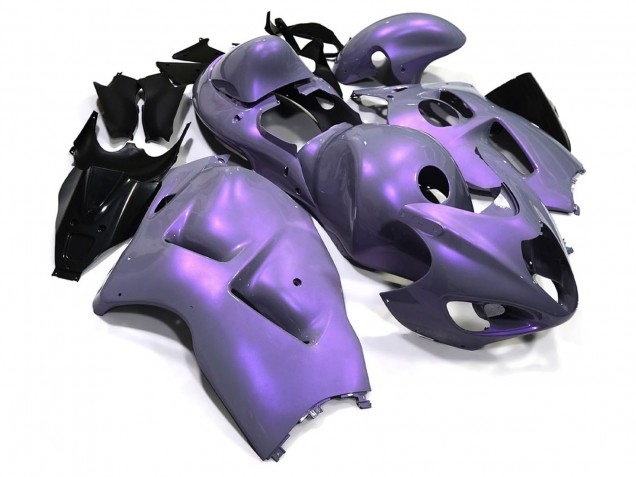 Lojas Carenagens Moto Suzuki GSXR 1300 Hayabusa 1996-2007 - Camaleão Cinzento Dazz Roxo Pérola