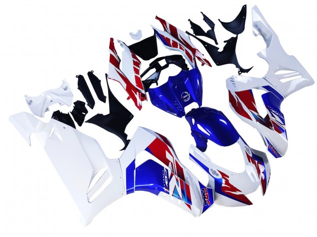 Lojas Carenagens Moto Honda CBR1000RR-R 2020-2023 - Branco Vermelho Azul