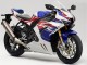 Lojas Carenagens Moto Honda CBR1000RR-R 2020-2023 - Branco Vermelho Azul