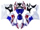 Lojas Carenagens Moto Honda CBR1000RR-R 2020-2023 - Branco Vermelho Azul
