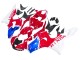 Lojas Kits Carenagens Moto Honda CBR1000RR-R 2020-2023 - Branco Vermelho Azul HRC