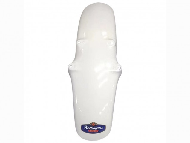 Lojas Carenagens Moto Honda CBR400RR NC23 1987-1989 - Branco Amarelo Azul Rothmans