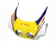 Lojas Carenagens Moto Honda CBR400RR NC23 1987-1989 - Branco Amarelo Azul Rothmans