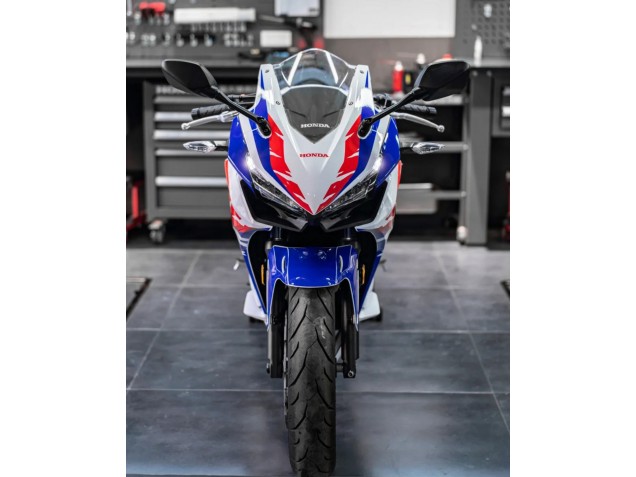 Lojas Carenagem Moto Honda CBR400R 2022 - Branco Vermelho Azul