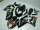 Lojas Carenagens Moto Suzuki GSXR 1000 2007-2008 - Preto Brilhante Vermelho Branco
