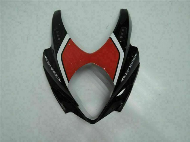 Lojas Carenagens Moto Suzuki GSXR 1000 2007-2008 - Preto Brilhante Vermelho Branco