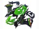 Lojas Carenagens Moto Kawasaki ZX25R ZX-25R 2019-2025 - Verde Preto Vermelho Honeycomb