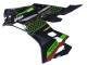 Lojas Carenagens Moto Kawasaki ZX25R ZX-25R 2019-2025 - Verde Preto Vermelho Honeycomb